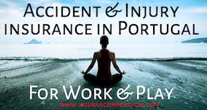 Personal accident and injury insurance quotes in Portugal for Expats in English 